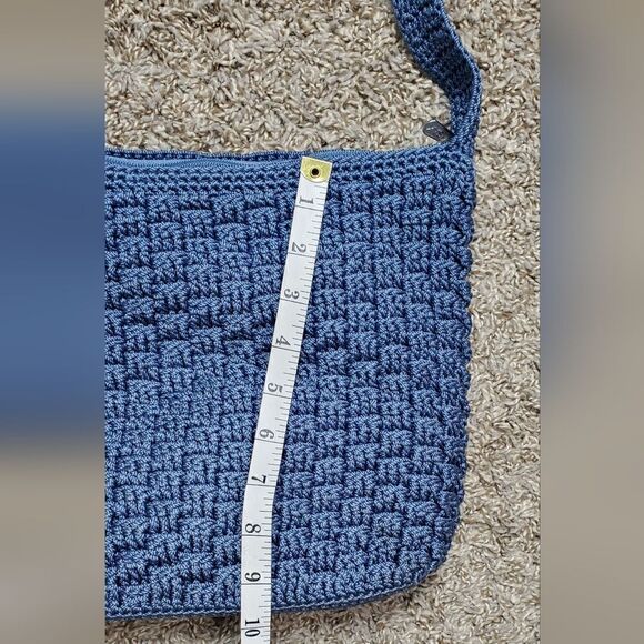 The Sak Blue Woven Bag with Matching Wallet - Picture 7 of 9